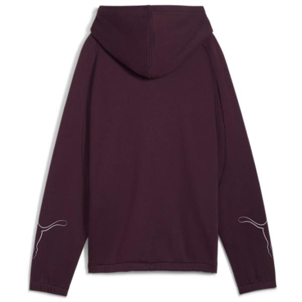 Толстовка для женщин Puma Motion Hoodie Fl Всесезонные / Бордовый photo 3 Толстовка для женщин Puma Motion Hoodie Fl Всесезонные / Бордовый photo 3