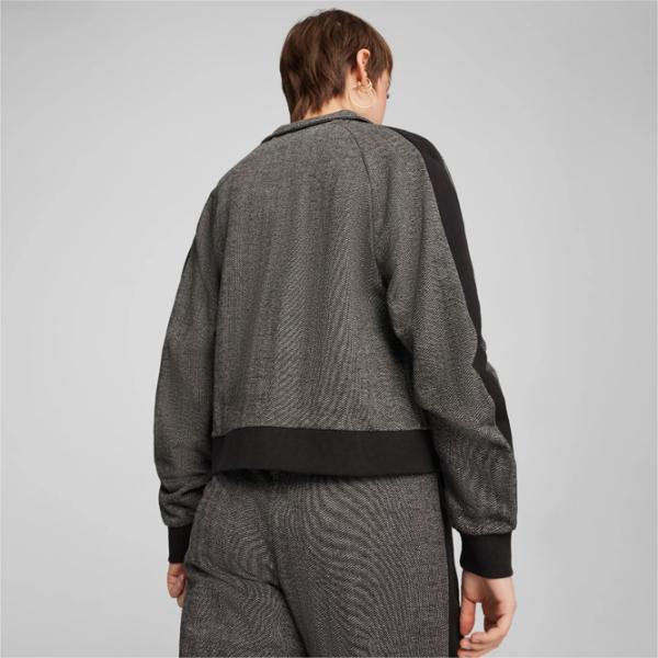 Hanorac pentru femei Puma T7 Track Jacket Toamnă - iarnă / Gray photo 4 Hanorac pentru femei Puma T7 Track Jacket Toamnă - iarnă / Gray photo 4