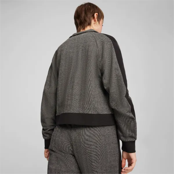 Hanorac pentru femei Puma T7 Track Jacket Toamnă - iarnă / Gray photo 4