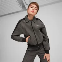 Толстовка для женщин Puma T7 Track Jacket Осень - Зима / Серый photo 2