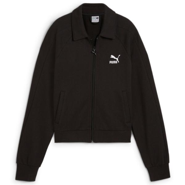 Hanorac pentru femei Puma T7 Track Jacket Toamnă - iarnă / Black photo 1 Hanorac pentru femei Puma T7 Track Jacket Toamnă - iarnă / Black photo 1