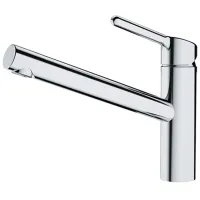 Baterie pentru bucătărie Franke Orbit Extractibil O singură pârghie / pivotantă / Granit / Bianco