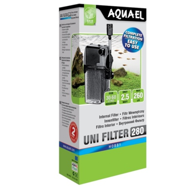 Аквариумный фильтр Aquael UNIFILTER 280 EU 280 л/ч photo 2 Аквариумный фильтр Aquael UNIFILTER 280 EU 280 л/ч photo 2