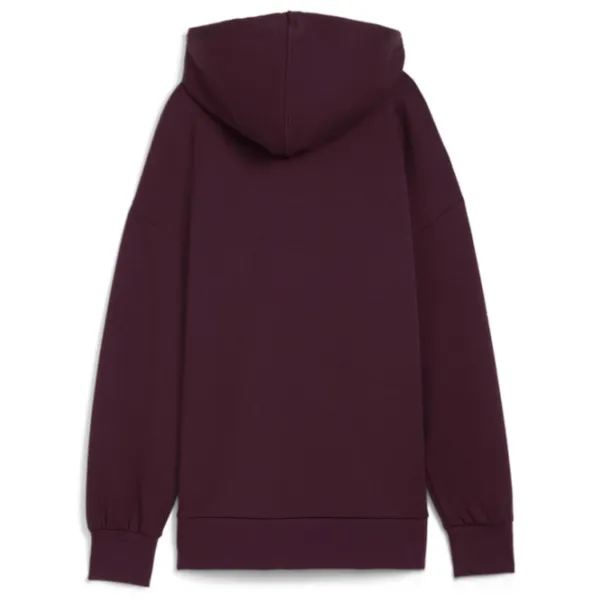 Hanorac pentru femei Puma Classics Oversized Hoodie Dk All-season / Bordo photo 3