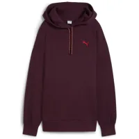 Hanorac pentru femei Puma Classics Oversized Hoodie Dk All-season / Bordo