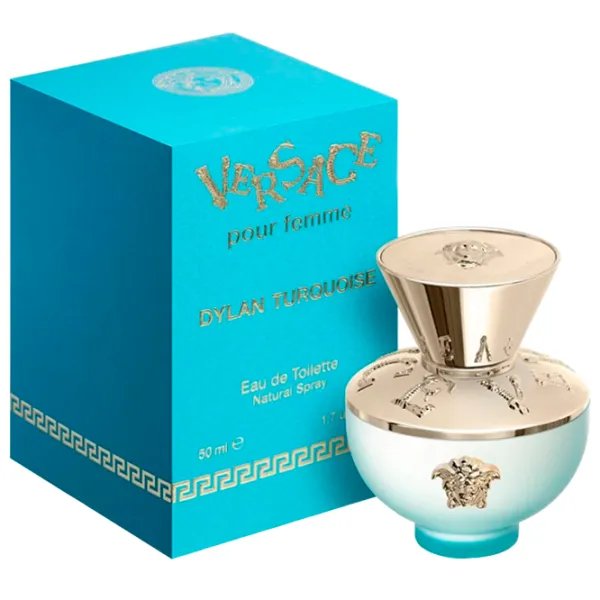 Парфюм для женщин Versace DYLAN TURQUOISE Туалетная вода / Фруктовый photo 1 Парфюм для женщин Versace DYLAN TURQUOISE Туалетная вода / Фруктовый photo 1