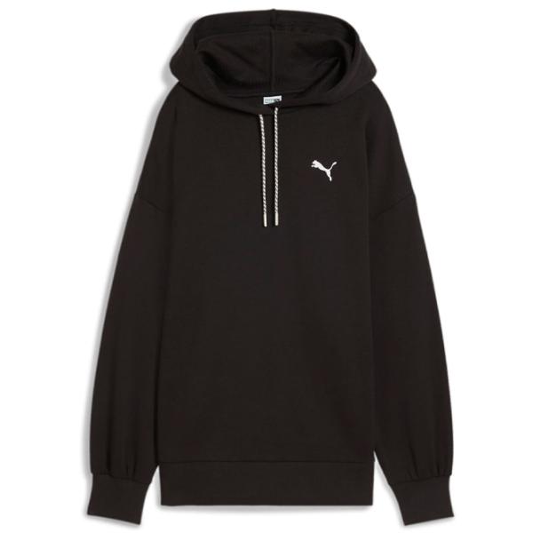 Hanorac pentru femei Puma Classics Oversized Hoodie Dk Toamnă - iarnă / Black photo 1