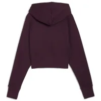Толстовка для женщин Puma Classics+ Relaxed Cropped Hoodie Всесезонные / Бордовый photo 3