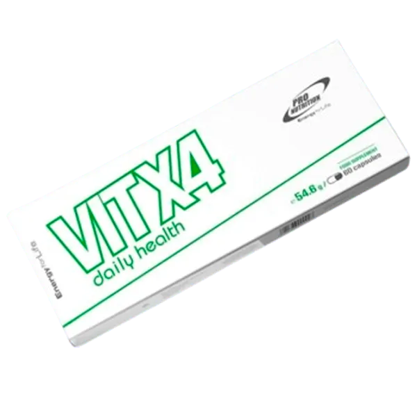 Vitamine și minerale Pro Nutrition Vit-X4 (pn0065) 60 photo 1 Vitamine și minerale Pro Nutrition Vit-X4 (pn0065) 60 photo 1