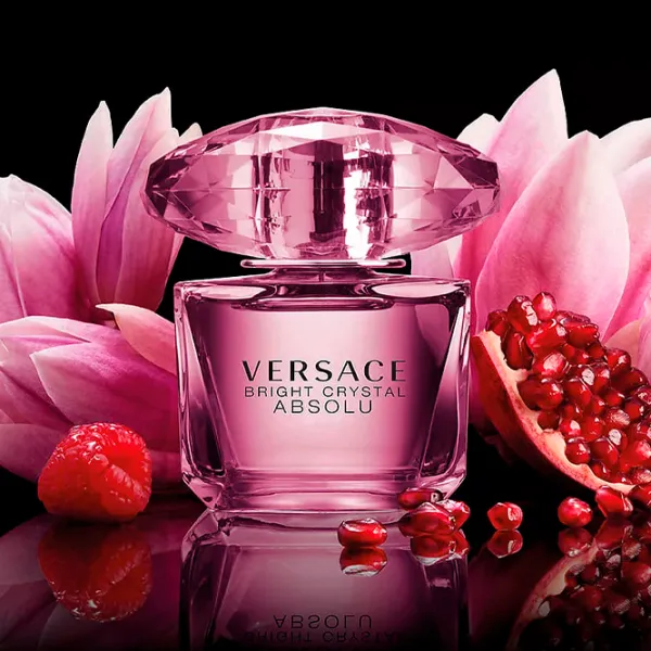 Parfum pentru femei Versace Bright Crystal Absolu Apă de parfum / Fructat photo 3 Parfum pentru femei Versace Bright Crystal Absolu Apă de parfum / Fructat photo 3