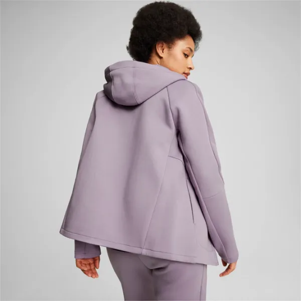 Hanorac pentru femei Puma Evostripe Full-Zip Hoodie Toamnă - iarnă / Pink photo 4