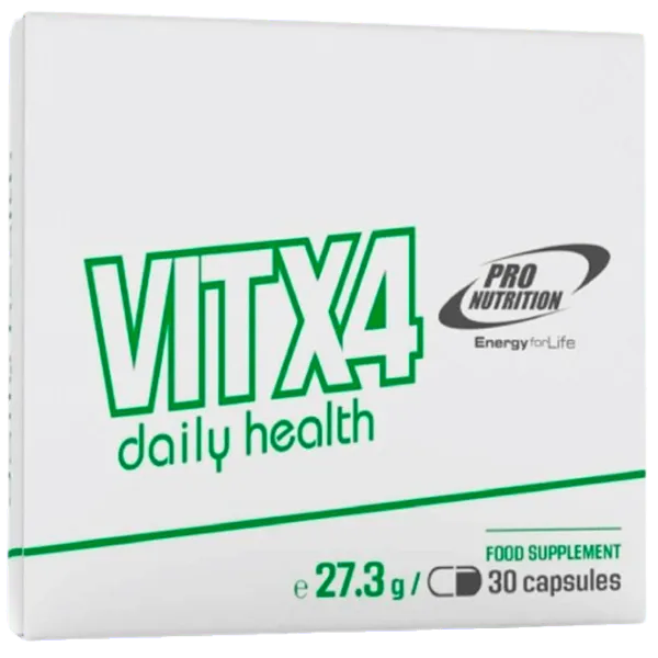 Vitamine și minerale Pro Nutrition Vit-X4 (pn0064) 30 capsule photo 1 Vitamine și minerale Pro Nutrition Vit-X4 (pn0064) 30 capsule photo 1