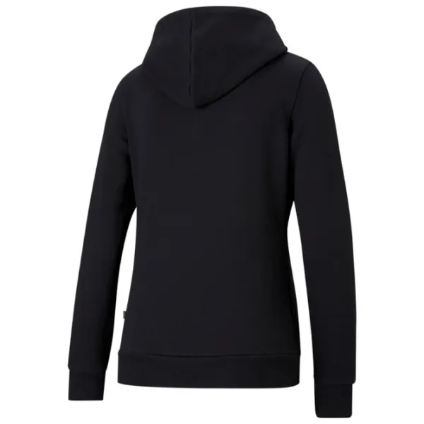 Hanorac pentru femei Puma Ess Logo Full-Zip Hoodie Fl Toamnă - iarnă / Black photo 2