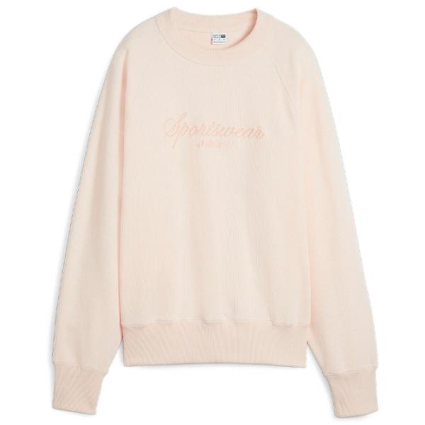 Hanorac pentru femei Puma Classics+ Relaxed Crew All-season / Pink photo 1