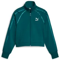Hanorac pentru femei Puma T7 Track Jacket All-season / Green