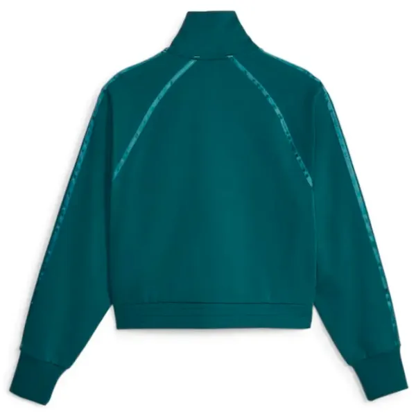 Hanorac pentru femei Puma T7 Track Jacket All-season / Green photo 2 Hanorac pentru femei Puma T7 Track Jacket All-season / Green photo 2