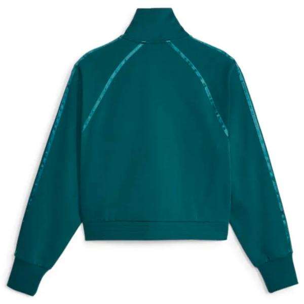 Hanorac pentru femei Puma T7 Track Jacket All-season / Green photo 2 Hanorac pentru femei Puma T7 Track Jacket All-season / Green photo 2
