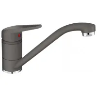 Baterie pentru bucătărie Franke Novara Plus O singură pârghie / pivotantă / Alamă / Gray