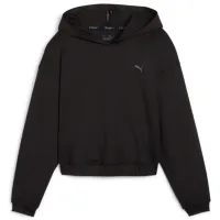 Толстовка для женщин Puma Studio Foundations Hoodie Всесезонные / Черный