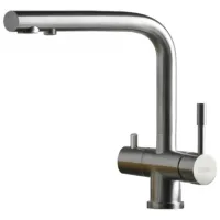 Смеситель для кухни Franke Atlas Clear Oднорычажный / поворотный / Нержавеющая сталь / Нержавеющая сталь