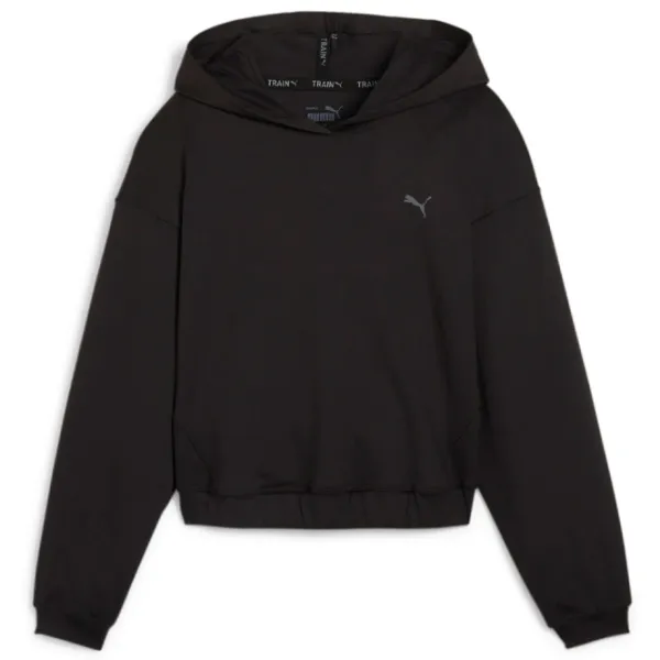 Толстовка для женщин Puma Studio Foundations Hoodie Всесезонные / Черный photo 1
