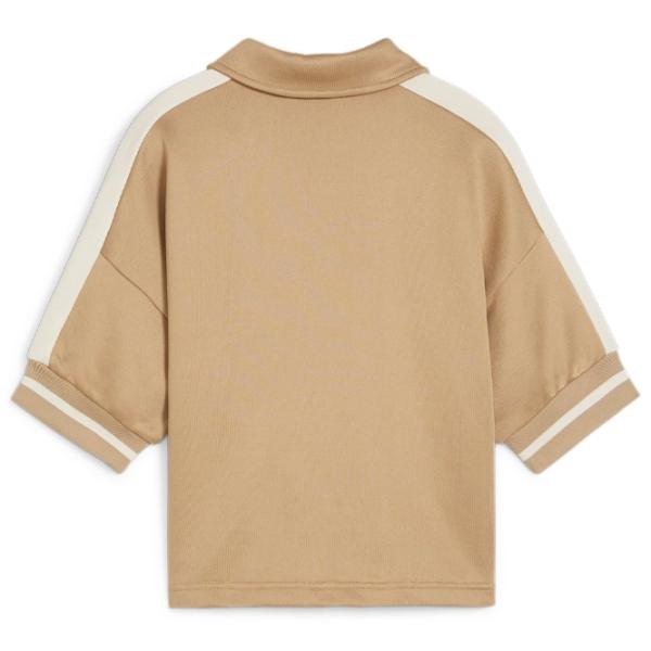 Hanorac pentru femei Puma T7 For The Fanbase Jacket Primăvară - vară / Beige photo 2