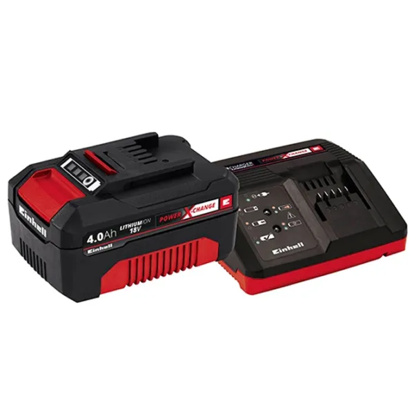 Set acumulatori și încărcător Einhell 45.120.42  Li-Ion / 4 Ah / 18 V photo 1