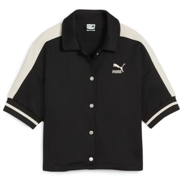 Hanorac pentru femei Puma T7 For The Fanbase Jacket Primăvară - vară / Black photo 1