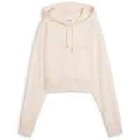 Hanorac pentru femei Puma Classics+ Relaxed Cropped Hoodie All-season / Pink