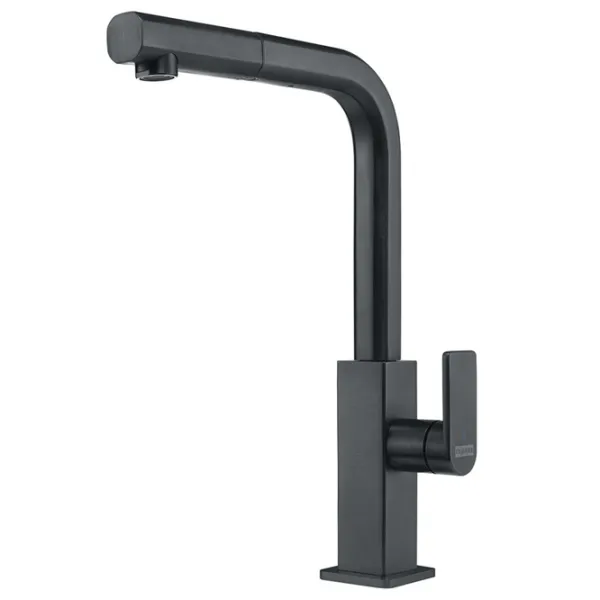 Смеситель для кухни Franke Mythos Extractabil Industrial Oднорычажный / поворотный / Нержавеющая сталь / Черный photo 1 Смеситель для кухни Franke Mythos Extractabil Industrial Oднорычажный / поворотный / Нержавеющая сталь / Черный photo 1