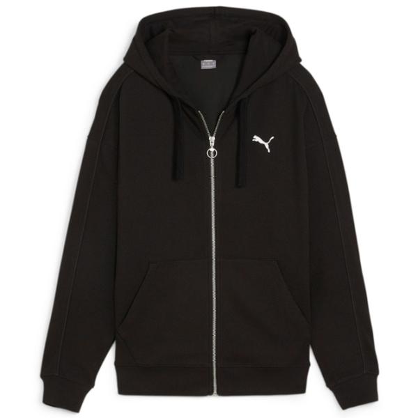 Hanorac pentru femei Puma Her Full-Zip Hoodie All-season / Black photo 1