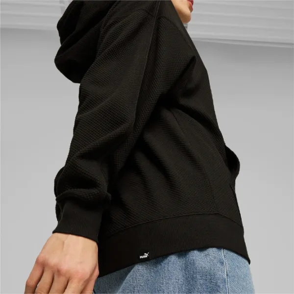 Hanorac pentru femei Puma Her Full-Zip Hoodie All-season / Black photo 4