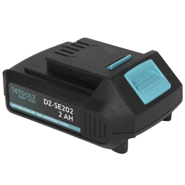 Аккумулятор для инструментов Detoolz DZ-SE202 Li-Ion / 2 Ач / 18 V photo 1