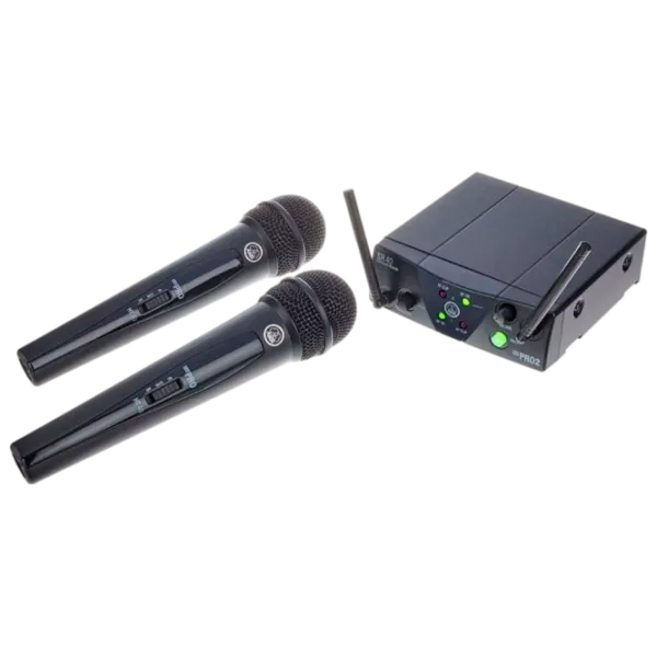 Microfon AKG WMS40 Mini Dual Vocal Set Black photo 1