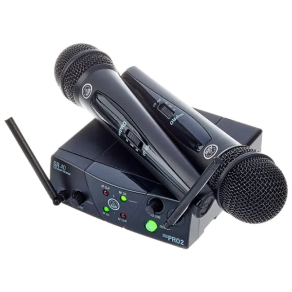 Microfon AKG WMS40 Mini Dual Vocal Set Black photo 2