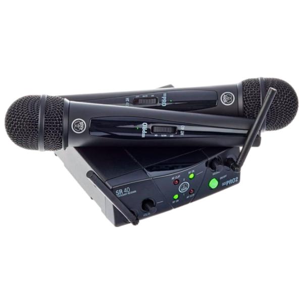 Microfon AKG WMS40 Mini Dual Vocal Set Black photo 4