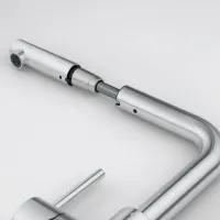 Смеситель для кухни Franke Smart Glenda Extractor Oднорычажный / гибкий / Латунь / Нержавеющая сталь photo 4