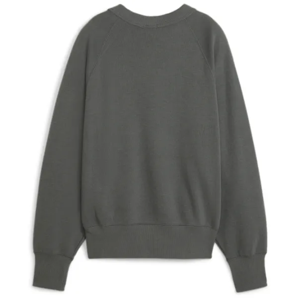 Hanorac pentru femei Puma Classics+ Relaxed Crew All-season / Gray photo 2