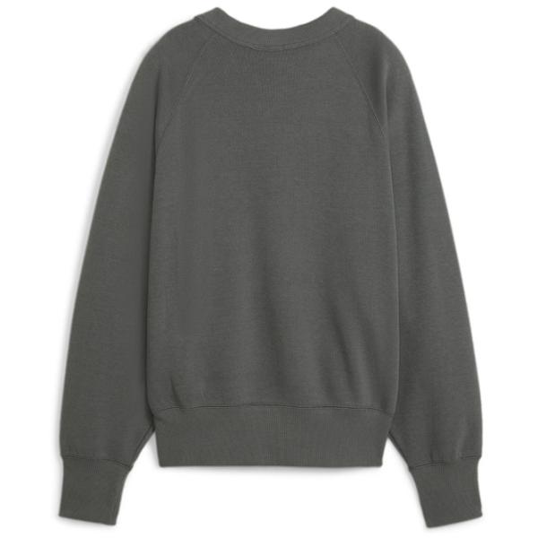 Hanorac pentru femei Puma Classics+ Relaxed Crew All-season / Gray photo 2