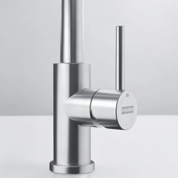 Baterie pentru bucătărie Franke Smart Glenda O singură pârghie / pivotantă / Alamă / Inox photo 3