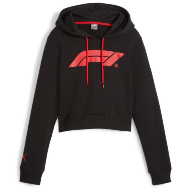 Hanorac pentru femei Puma F1 Ess Cropped Hoodie Wns All-season / Black photo 1 Hanorac pentru femei Puma F1 Ess Cropped Hoodie Wns All-season / Black photo 1