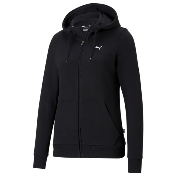 Толстовка для женщин Puma Ess Small Logo Full-Zip Hoodie Tr Осень - Зима / Черный photo 1 Толстовка для женщин Puma Ess Small Logo Full-Zip Hoodie Tr Осень - Зима / Черный photo 1