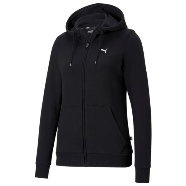 Толстовка для женщин Puma Ess Small Logo Full-Zip Hoodie Tr Осень - Зима / Черный photo 1