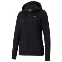 Hanorac pentru femei Puma Ess Small Logo Full-Zip Hoodie Tr Toamnă - iarnă / Black