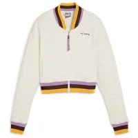 Hanorac pentru femei Puma Lemlem Fz Jacket All-season / White