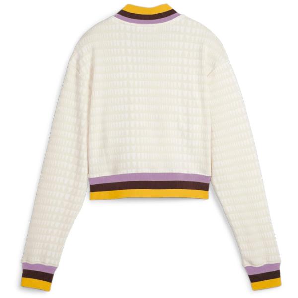Hanorac pentru femei Puma Lemlem Fz Jacket All-season / White photo 2
