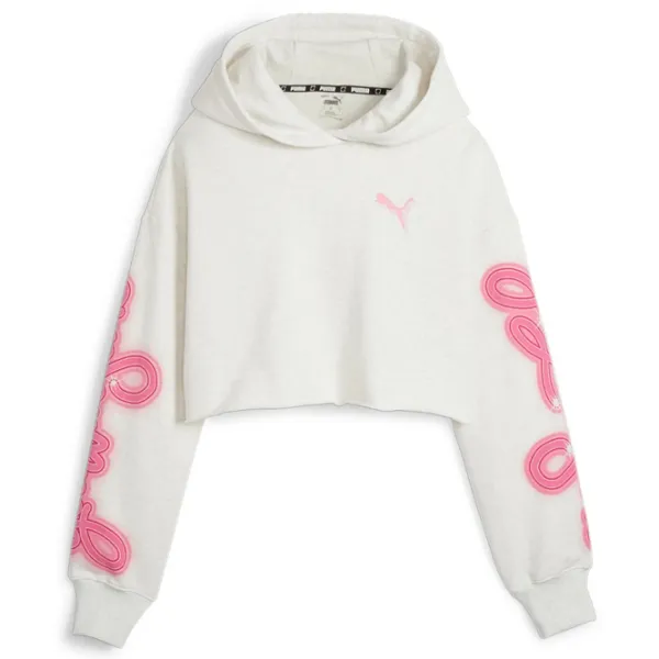 Толстовка для женщин Puma Game Love Heartbreak Hoodie Всесезонные / Белый photo 1