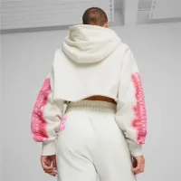 Толстовка для женщин Puma Game Love Heartbreak Hoodie Всесезонные / Белый photo 4