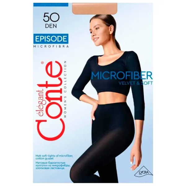 Colanți pentru femei Conte EPISODE_50 4 / Natural photo 3 Colanți pentru femei Conte EPISODE_50 4 / Natural photo 3