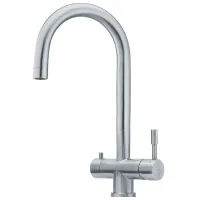 Baterie pentru bucătărie Franke Eos Clear O singură pârghie / pivotantă / Oțel inoxidabil / Inox